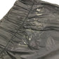 VERSACE Men's Black Nylon Swim Shorts with Logo Print
