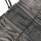 VERSACE Men's Black Nylon Swim Shorts with Logo Print