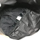 VERSACE Men's Black Nylon Swim Shorts with Logo Print