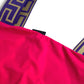 VERSACE Logo Swimwear, Greca, Women's Nylon Swimsuit, Pink
