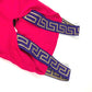VERSACE Logo Swimwear, Greca, Women's Nylon Swimsuit, Pink