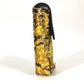 VERSACE ポシェット カバン ヴィンテージ レオパード 豹柄 ヒョウ チェーン 携帯ケース ショルダーバッグ PVC/レザー レディース イエロー