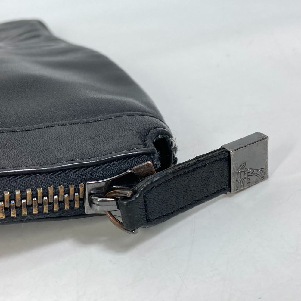 VERSACE Medusa Crossbody Shoulder Bag in Black Leather