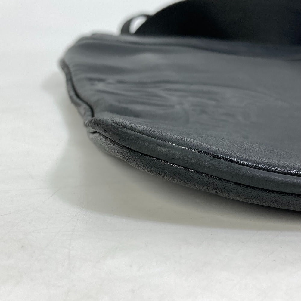 VERSACE Medusa Crossbody Shoulder Bag in Black Leather