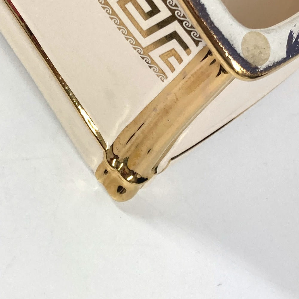 VERSACE Ahura Ahura medusa logo Ashtray ashtray Pottery BeigeBased/Gold Used