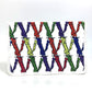 VERSACE Virtus Logo Pouch Clutch Bag, Pile, Women's, White