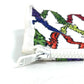 VERSACE Virtus Logo Pouch Clutch Bag, Pile, Women's, White