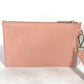 VERSACE Medusa Clutch Bag with Strap, Leather, Pink, Women's