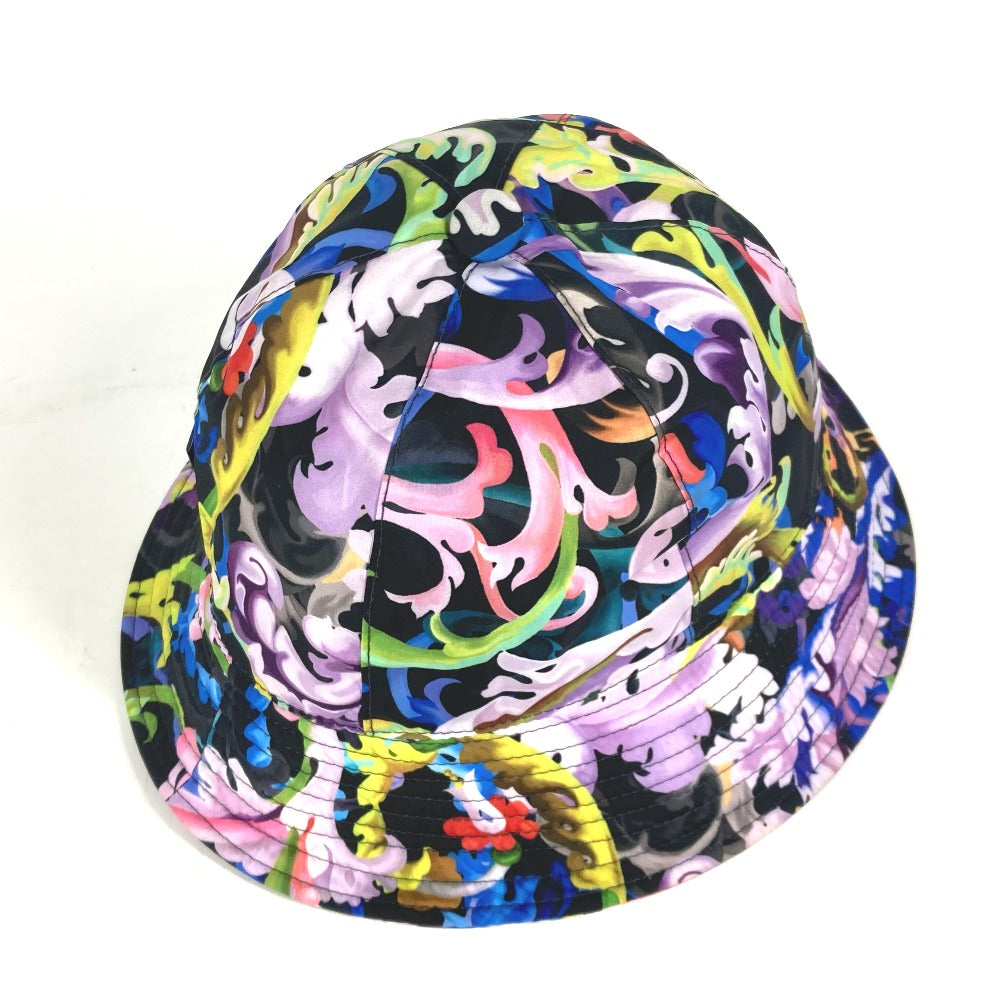 VERSACE 総柄 ハット帽 帽子 バケットハット ボブハット ハット ポリエステル レディース マルチカラー