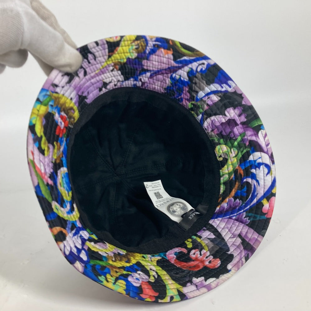 VERSACE 総柄 ハット帽 帽子 バケットハット ボブハット ハット ポリエステル レディース マルチカラー