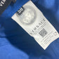 VERSACE バイカラー ロゴ メデューサ 帽子 キャップ帽 ベースボール キャップ コットン ユニセックス ブルー