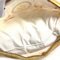 VERSACE Medusa Pillow, Interior Decor, Furniture, Cushion, Polyester, Unisex, Light Orange