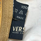 VERSACE Medusa Pillow, Interior Decor, Furniture, Cushion, Polyester, Unisex, Light Orange