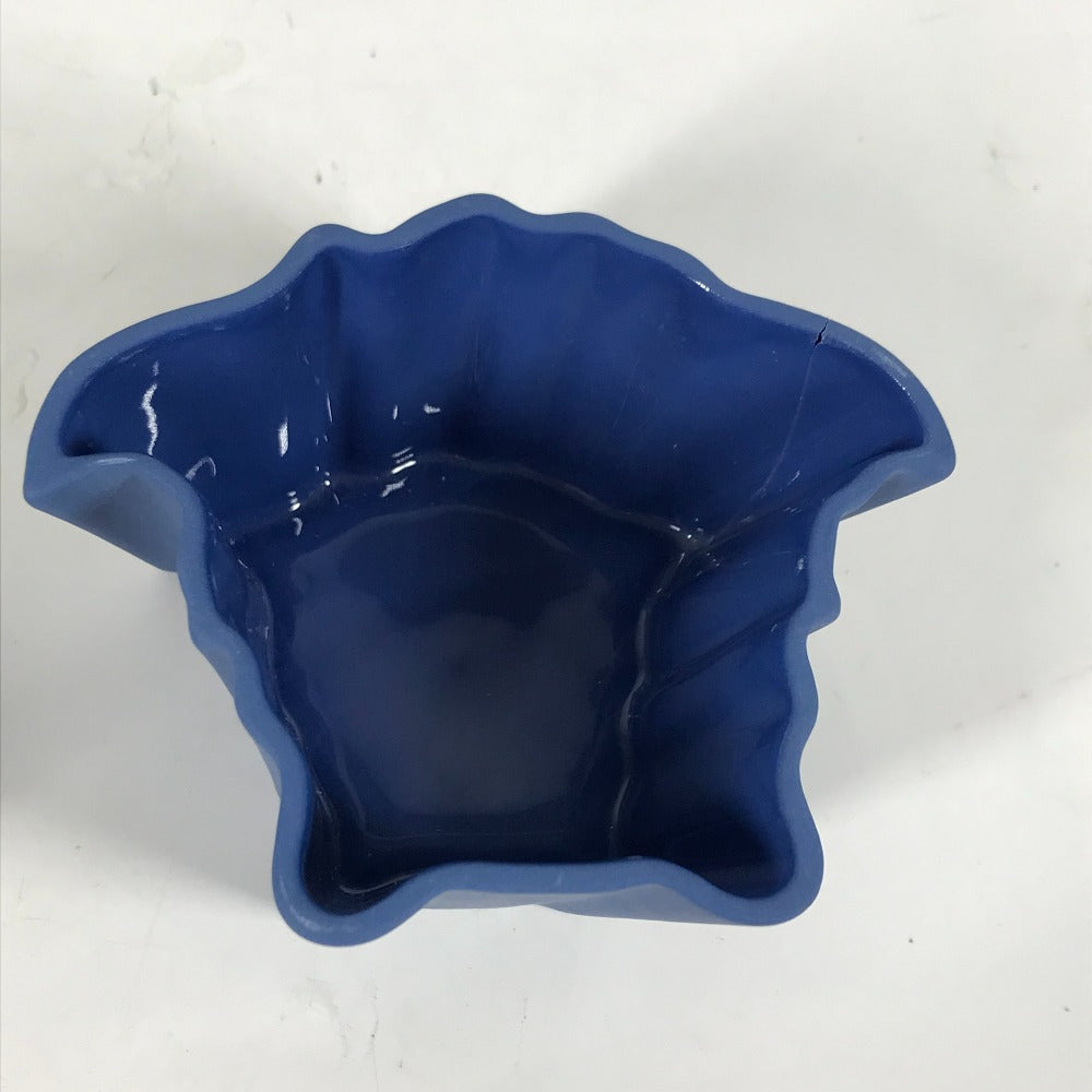 VERSACE Rosenthal ローゼンタール メデューサ トレイ トレー 小物入れ 陶器 メンズ ブルー