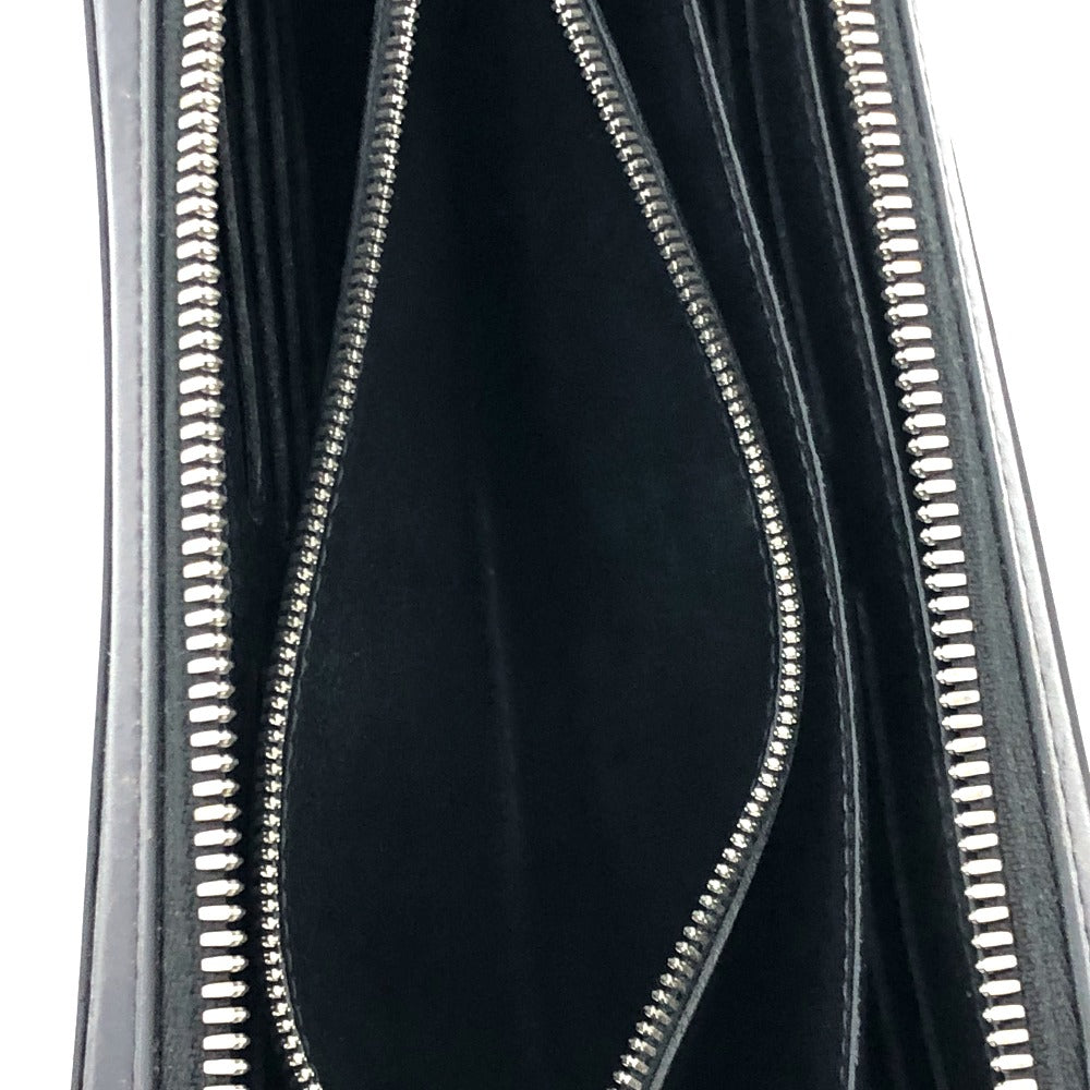 Berluti カリグラフィ イタウバワイド トラベルウォレット 長財布 財布 ウォレット 長財布 レザー メンズ ブラック