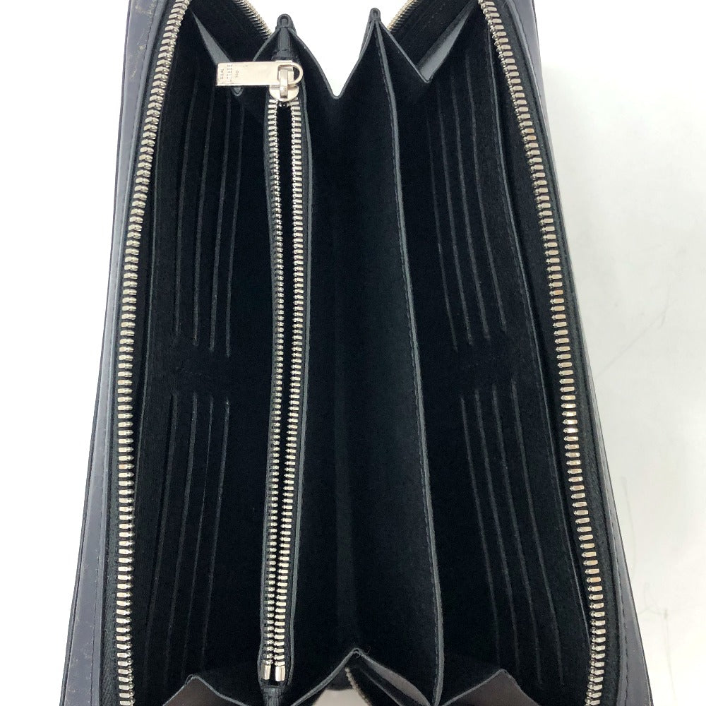 Berluti カリグラフィ イタウバワイド トラベルウォレット 長財布 財布 ウォレット 長財布 レザー メンズ ブラック
