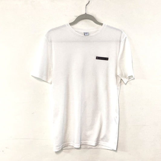 Berluti レザータブ Tシャツ ロゴ アパレル トップス 半袖 Tシャツ 半袖Ｔシャツ コットン メンズ ホワイト
