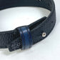 Berluti Novelty, Not for Sale, Ginza Store Opening Commemorative Accessory, Leather Bangle Bracelet, Men's, Black