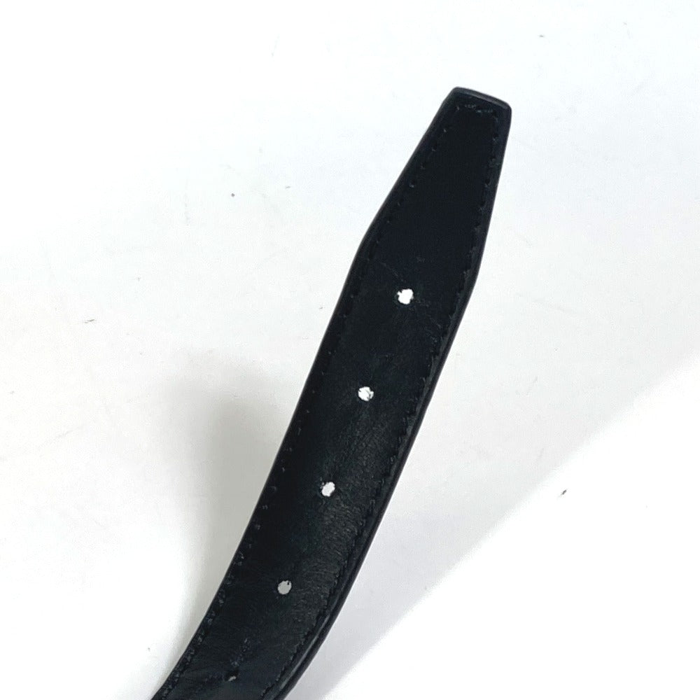 Berluti Novelty, Not for Sale, Ginza Store Opening Commemorative Accessory, Leather Bangle Bracelet, Men's, Black