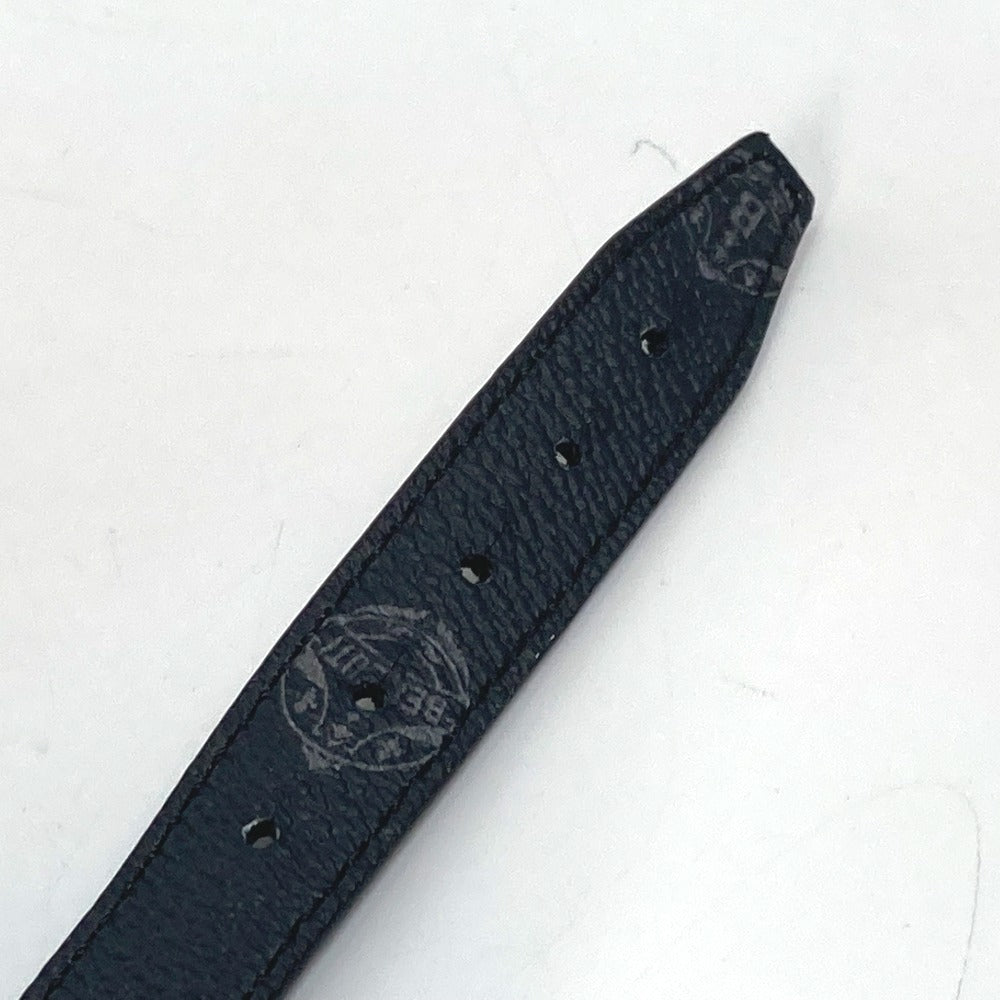 Berluti Novelty, Not for Sale, Ginza Store Opening Commemorative Accessory, Leather Bangle Bracelet, Men's, Black