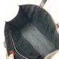 Berluti Uris Small 2-Way Shoulder Bag/Tote Bag in Canvas/Leather, Men's, Black