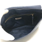 Tory Burch logo fringe shoulder bag, leather, women's, blue