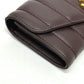 Tory Burch 81820 KIRA CHEVRON Bi-fold Long Wallet Leather Women's Brown