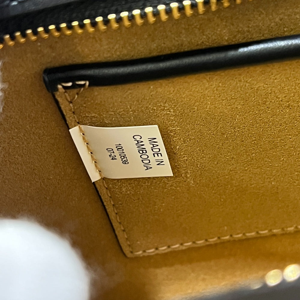 Tory Burch 164641 Tモノグラム エンボス トート スモール 2WAY カバン トートバッグ PVC レディース ブラック