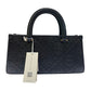 Tory Burch 164641 Tモノグラム エンボス トート スモール 2WAY カバン トートバッグ PVC レディース ブラック