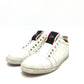Christian Louboutin F.A.V Fique A Vontade Low Top Sneake Slip-on spike stud shoes sneakers Leather White/Red Used