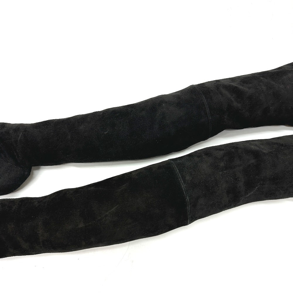 Christian Louboutin Knee-high socks long boots suede Black 6.5 Used