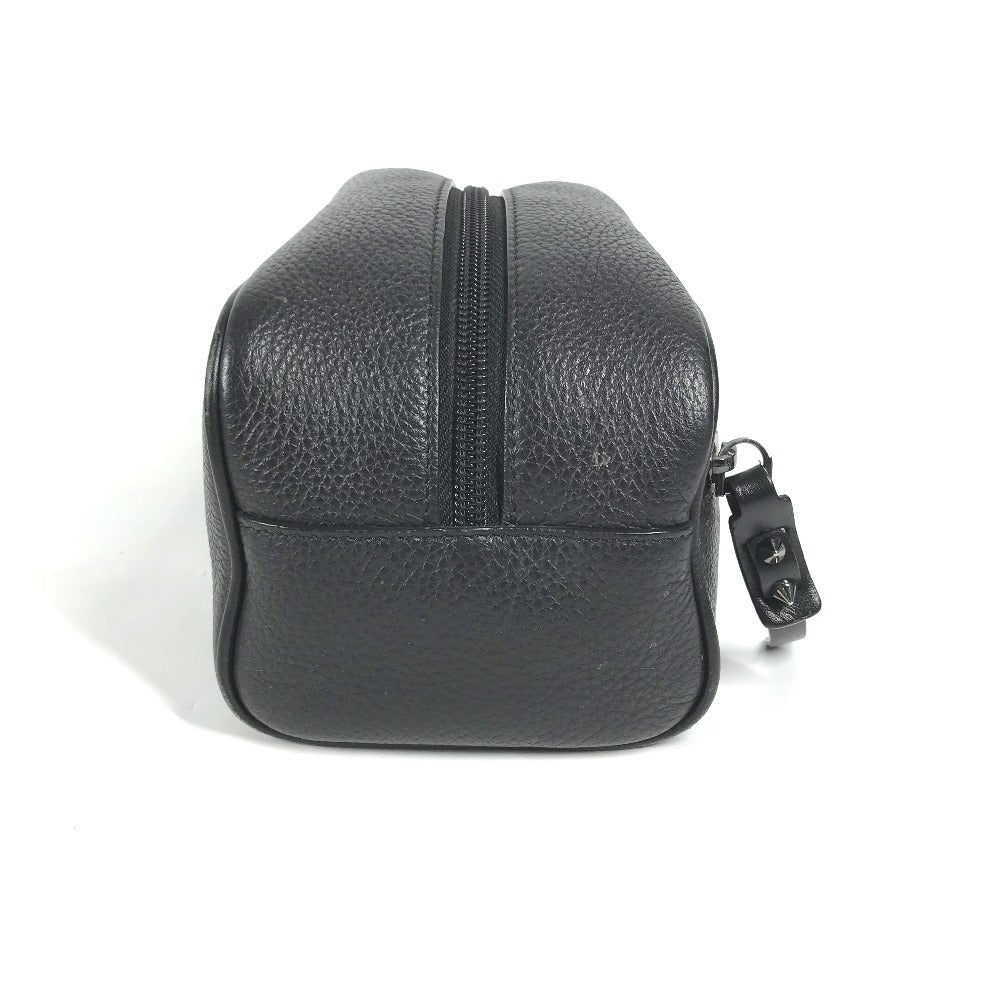 Christian Louboutin 1205142 ブラスター BLASTER バッグ ストラップ付 クラッチバッグ ポーチ セカンドバッグ レザー メンズ ブラック - brandshop-reference