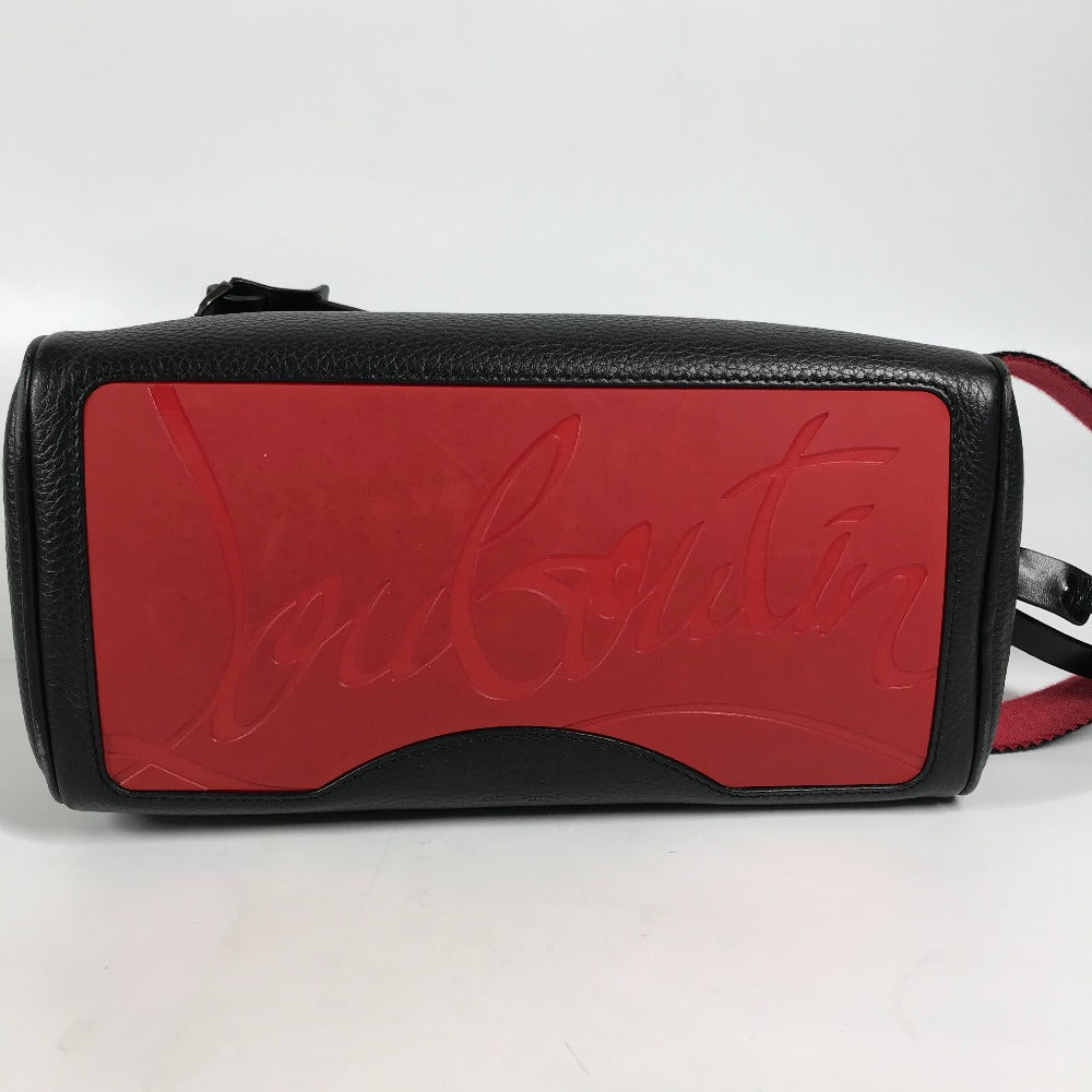 Christian Louboutin 1205142 ブラスター BLASTER バッグ ストラップ付 クラッチバッグ ポーチ セカンドバッグ レザー メンズ ブラック - brandshop-reference