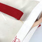 Christian Louboutin 縦型 トートバッグ カバン カバレース CABALACE シューレース ショルダーバッグ キャンバス/レザー レディース ホワイト