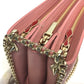 Christian Louboutin Trilby Large New Studs 2-Way Bag, Chain Shoulder Bag, Leather, Women's, Pink