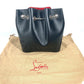 Christian Louboutin スパンコール ロゴ MARIE JANE バックパック カバン チェーン リュックサック レザー レディース ブラック - brandshop-reference
