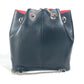 Christian Louboutin スパンコール ロゴ MARIE JANE バックパック カバン チェーン リュックサック レザー レディース ブラック - brandshop-reference