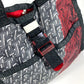 Christian Louboutin ロゴ 2WAYバッグ ハンドバッグ トートバッグ カバン ショルダーバッグ ナイロン ユニセックス レッド