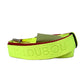Christian Louboutin 1205286 Logo Gacha Belt, Accessory, Pants Belt, Canvas, Unisex, Neon Yellow