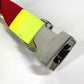 Christian Louboutin 1205286 Logo Gacha Belt, Accessory, Pants Belt, Canvas, Unisex, Neon Yellow