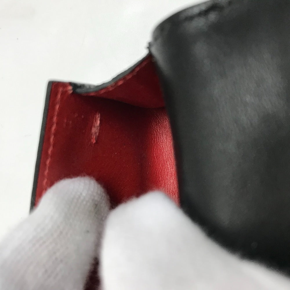 Christian Louboutin airpodsケース スタッズ エアポッズ アップル apple ポーチ イヤフォンケース レザー メンズ ブラック