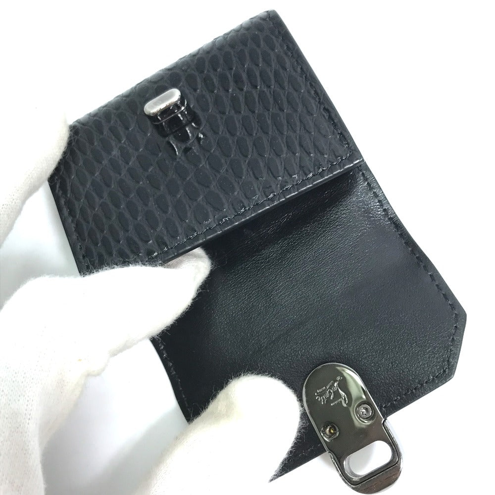 Christian Louboutin airpodsケース スタッズ エアポッズ アップル apple ポーチ イヤフォンケース レザー メンズ ブラック