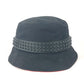 Christian Louboutin 3235326 Studded BOBINO Bucket Hat, Cotton, Unisex, Black
