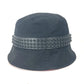 Christian Louboutin 3235326 Studded BOBINO Bucket Hat, Cotton, Unisex, Black