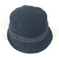 Christian Louboutin 3235326 Studded BOBINO Bucket Hat, Cotton, Unisex, Black