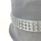 Christian Louboutin 3235326 Studded BOBINO Bucket Hat, Cotton, Unisex, Black