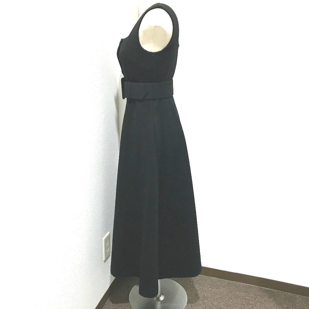 JILLSTUART 092-7240038 タグ有 ベルト付 紗栄子(サエコ)×sweet コラボ ラリサ ドレス ワンピース ドレス ウール レディース ブラック ブラック