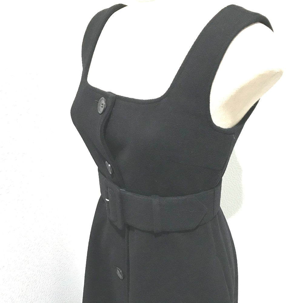 JILLSTUART 092-7240038 タグ有 ベルト付 紗栄子(サエコ)×sweet コラボ ラリサ ドレス ワンピース ドレス ウール レディース ブラック ブラック