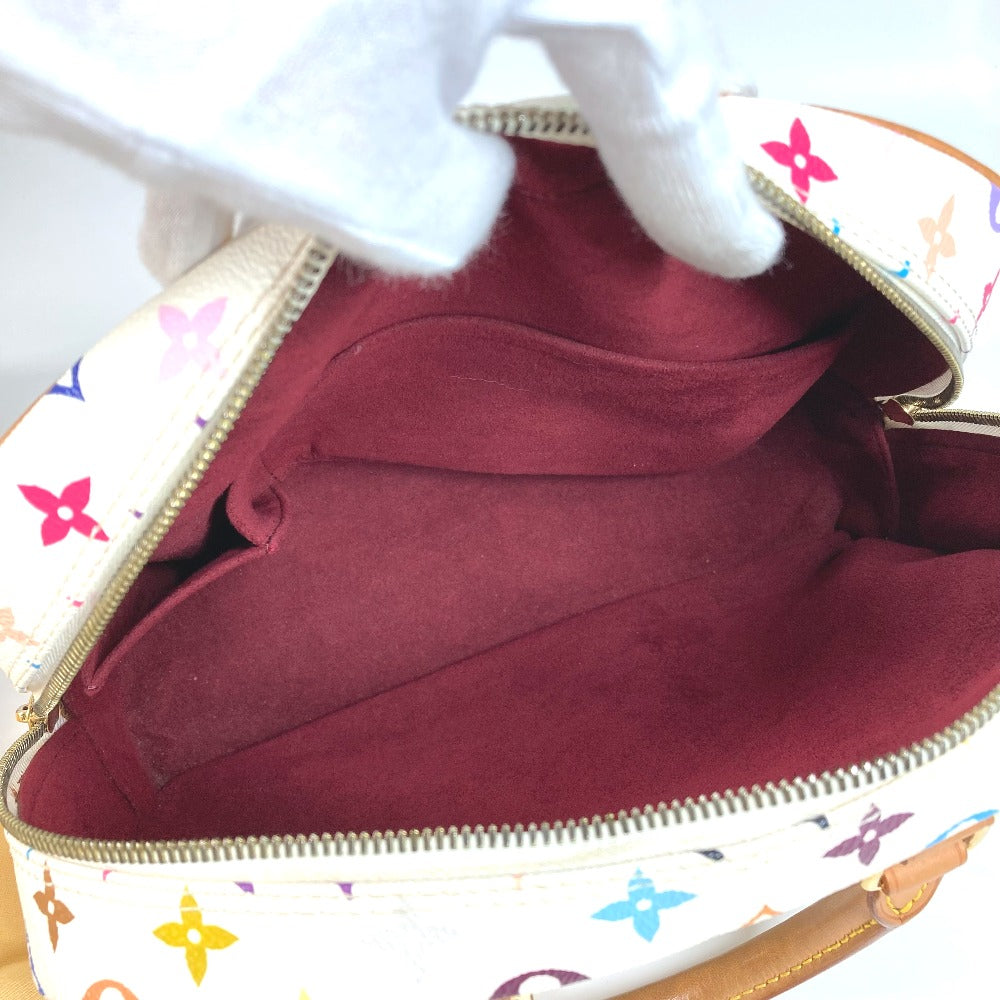 LOUIS VUITTON M92663 モノグラムマルチカラー トゥルーヴィル カバン ミニボストンバッグ ハンドバッグ モノグラムマルチカラーキャンバス レディース ブロン ホワイト