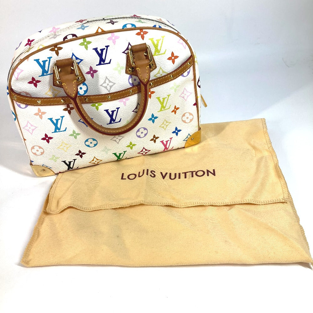 LOUIS VUITTON M92663 モノグラムマルチカラー トゥルーヴィル カバン ミニボストンバッグ ハンドバッグ モノグラムマルチカラーキャンバス レディース ブロン ホワイト
